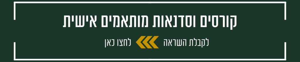 סדנאות וקורסים לארגונים ולחברות