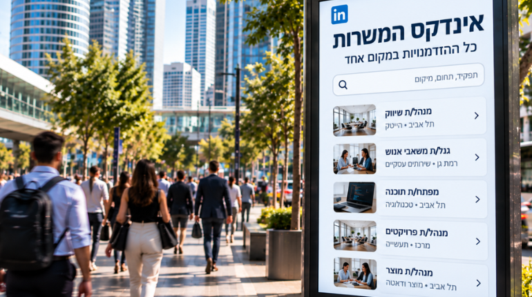 איך לכתוב משרות בלינקדאין למנוע החיפוש מבוסס AI?
