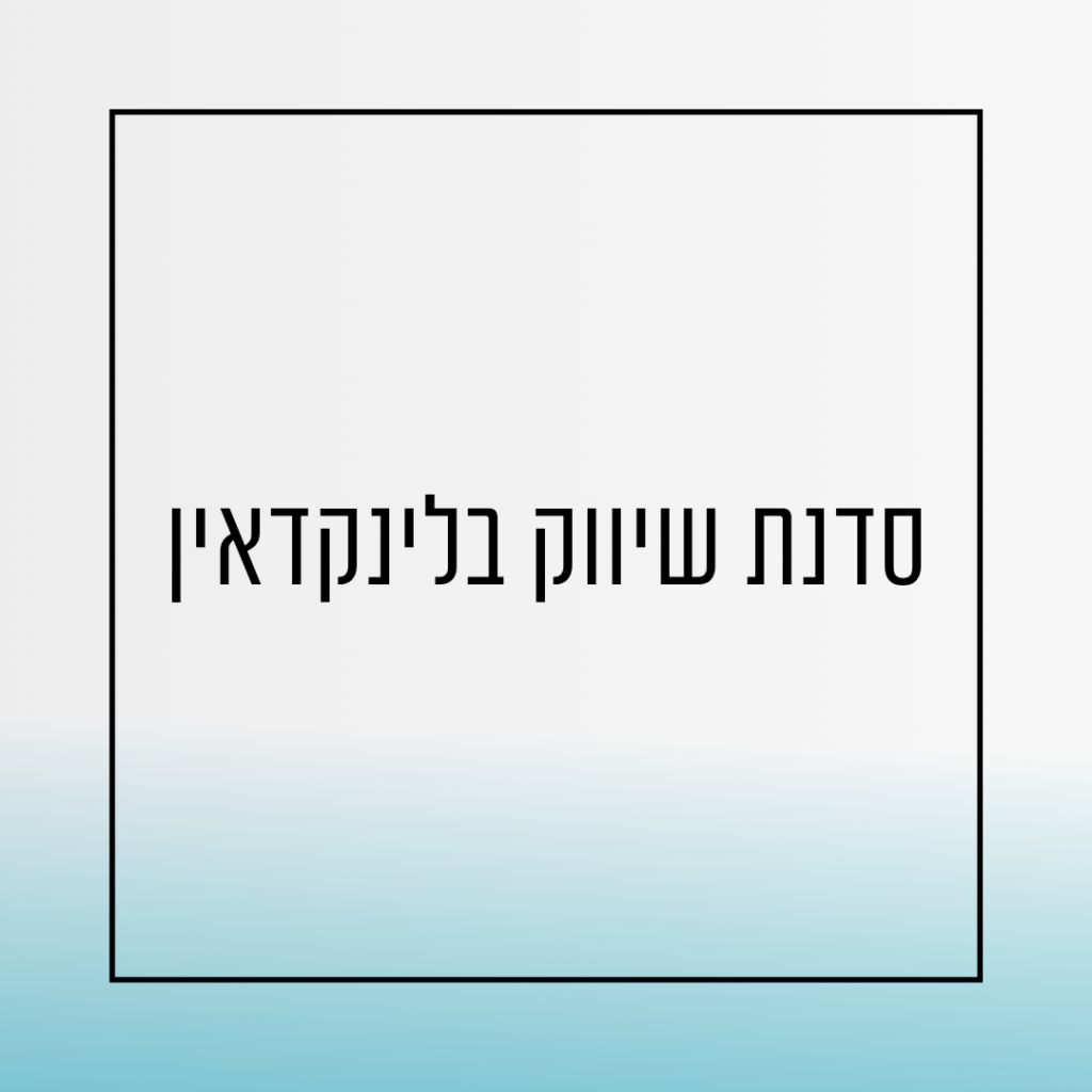 סדנת שיווק בלינקדאין - אורית שירה רונן